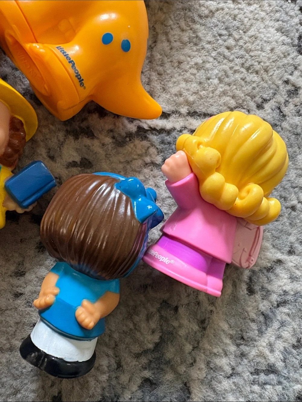 Fisher-Price little people characters with Dino &  joker DC set 8